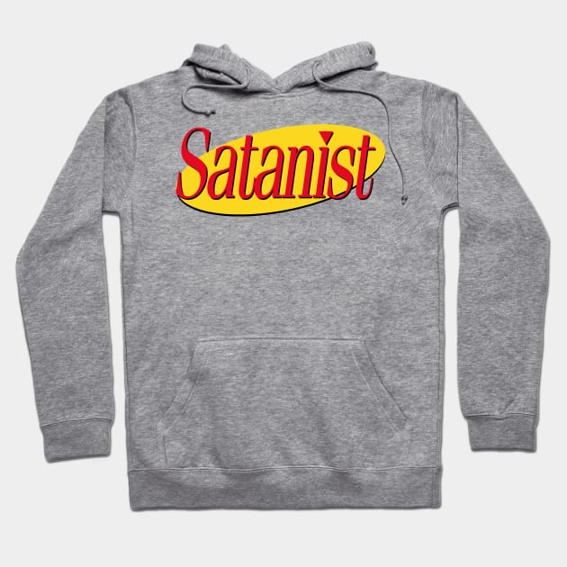 Satanism //// 90s Style Nihilism Design Hoodie by DankFutura